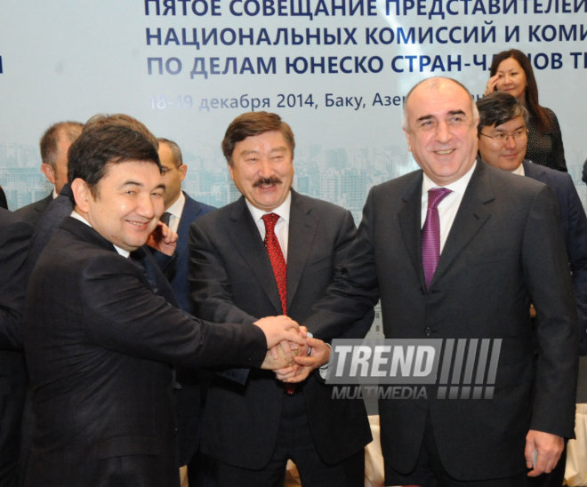 The fifth meeting of representatives of national committees and commissions of TURKSOY Member Countries to the UNESCO. Baku, Azerbaijan, Dec.18, 2014