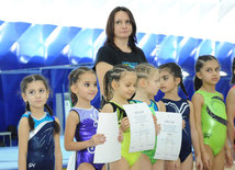 Kiçik yaşlı idmançılar arasında idman gimnastikası üzrə ilk turnir. Bakı, Azərbaycan, 19 dekabr 2014