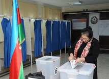 Bələdiyyə seçkilərindən görüntülər. Bakı, Azərbaycan, 23 dekabr 2014 