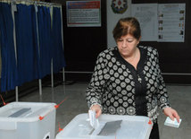 Bələdiyyə seçkilərindən görüntülər. Bakı, Azərbaycan, 23 dekabr 2014 