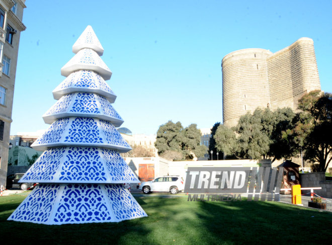 New Year is coming... Baku, Azerbaijan, Dec.30, 2014