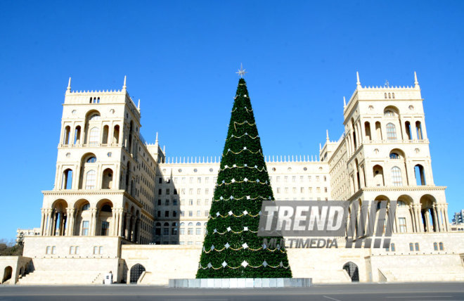 New Year is coming... Baku, Azerbaijan, Dec.30, 2014