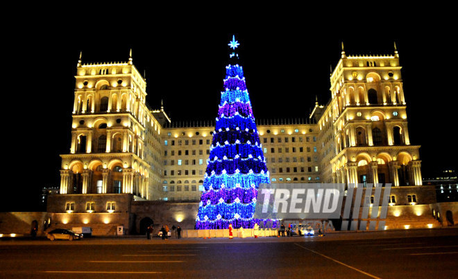 New Year is coming... Baku, Azerbaijan, Dec.30, 2014