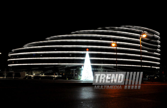 New Year is coming... Baku, Azerbaijan, Dec.30, 2014