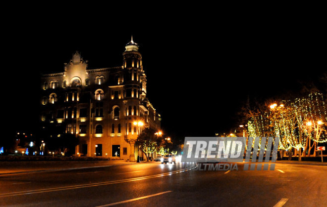 New Year is coming... Baku, Azerbaijan, Dec.30, 2014