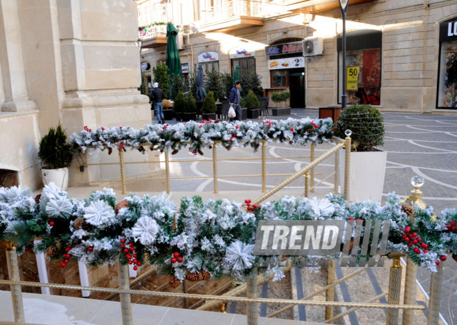 New Year is coming... Baku, Azerbaijan, Dec.30, 2014