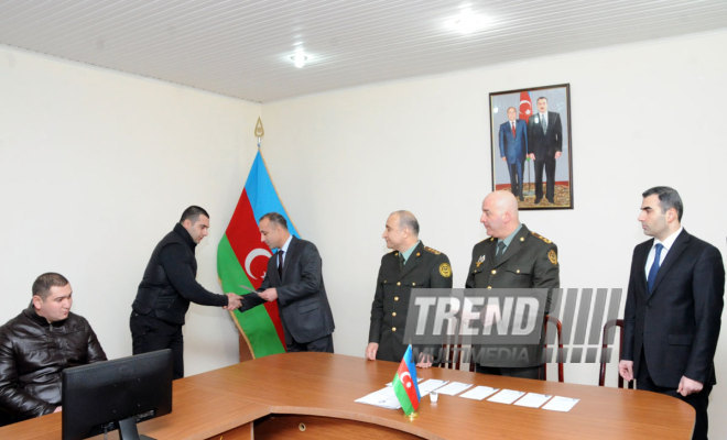 The Penitentiary Service of Azerbaijan’s Justice Ministry started execution of the pardon order signed by President Ilham Aliyev. Baku, Azerbaijan, Dec.30, 2014