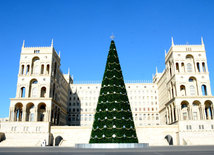 New Year is coming... Baku, Azerbaijan, Dec.30, 2014