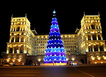 New Year is coming... Baku, Azerbaijan, Dec.30, 2014