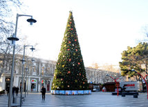 New Year is coming... Baku, Azerbaijan, Dec.30, 2014