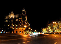 New Year is coming... Baku, Azerbaijan, Dec.30, 2014