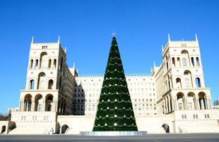 New Year is coming... Baku, Azerbaijan, Dec.30, 2014