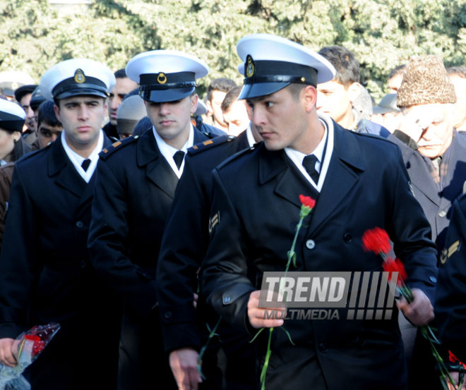 Azerbaijani public honors 20 January tragedy victims’ blessed memory. Baku, Azerbaijan, Jan.20, 2015