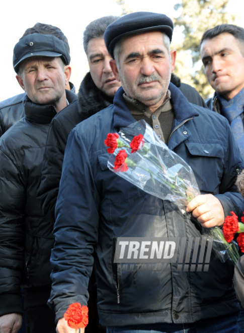 Azerbaijani public honors 20 January tragedy victims’ blessed memory. Baku, Azerbaijan, Jan.20, 2015