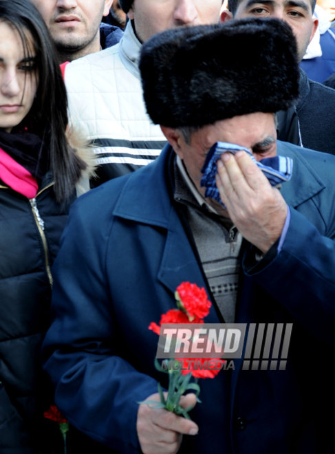 Azerbaijani public honors 20 January tragedy victims’ blessed memory. Baku, Azerbaijan, Jan.20, 2015