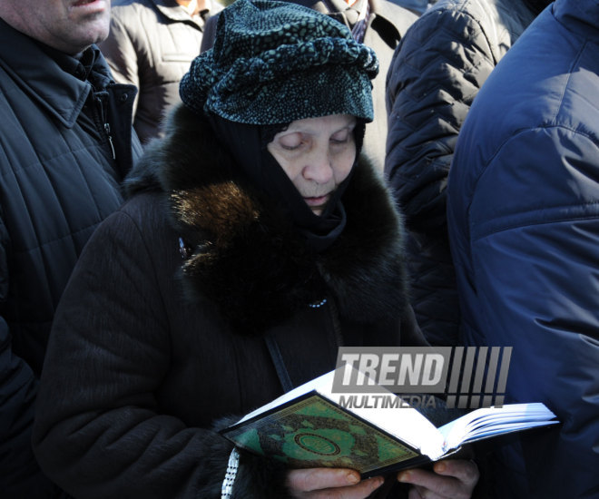 Azerbaijani public honors 20 January tragedy victims’ blessed memory. Baku, Azerbaijan, Jan.20, 2015