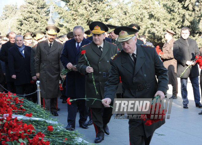 Azerbaijani public honors 20 January tragedy victims’ blessed memory. Baku, Azerbaijan, Jan.20, 2015