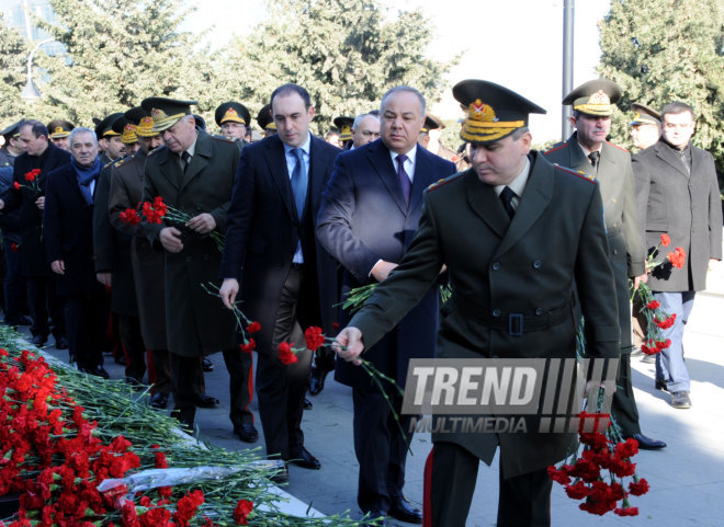 Azerbaijani public honors 20 January tragedy victims’ blessed memory. Baku, Azerbaijan, Jan.20, 2015