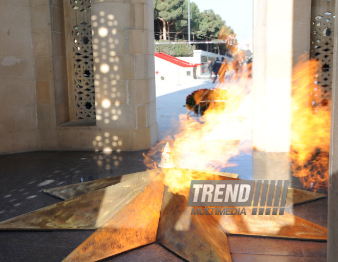 Azerbaijani public honors 20 January tragedy victims’ blessed memory. Baku, Azerbaijan, Jan.20, 2015