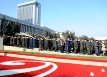 Azerbaijani public honors 20 January tragedy victims’ blessed memory. Baku, Azerbaijan, Jan.20, 2015