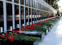 Azerbaijani public honors 20 January tragedy victims’ blessed memory. Baku, Azerbaijan, Jan.20, 2015