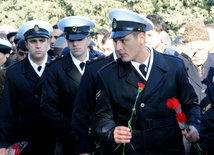 Azerbaijani public honors 20 January tragedy victims’ blessed memory. Baku, Azerbaijan, Jan.20, 2015