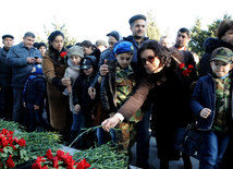 Azerbaijani public honors 20 January tragedy victims’ blessed memory. Baku, Azerbaijan, Jan.20, 2015