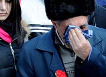 Azerbaijani public honors 20 January tragedy victims’ blessed memory. Baku, Azerbaijan, Jan.20, 2015