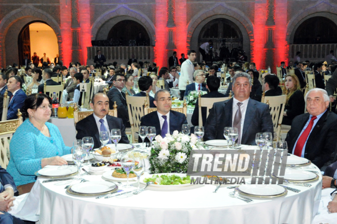 2 Fevral - Gənclər Günü münasibəti ilə istedadlı və yaradıcı gənclərin mükafatlandırılması mərasimi. Bakı, Azərbaycan, 02 fevral 2015 