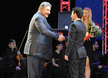 2 Fevral - Gənclər Günü münasibəti ilə istedadlı və yaradıcı gənclərin mükafatlandırılması mərasimi. Bakı, Azərbaycan, 02 fevral 2015 