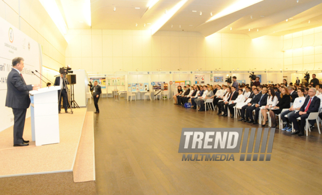 Future Scholars fourth republican contest opening ceremony. Baku, Azerbaijan, Feb.12, 2015 