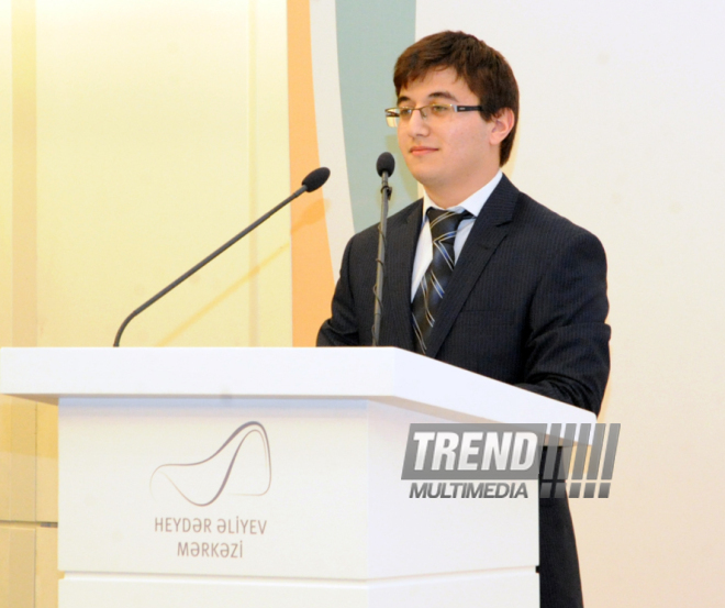 Future Scholars fourth republican contest opening ceremony. Baku, Azerbaijan, Feb.12, 2015 