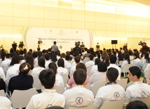 Future Scholars fourth republican contest opening ceremony. Baku, Azerbaijan, Feb.12, 2015