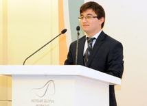 Future Scholars fourth republican contest opening ceremony. Baku, Azerbaijan, Feb.12, 2015