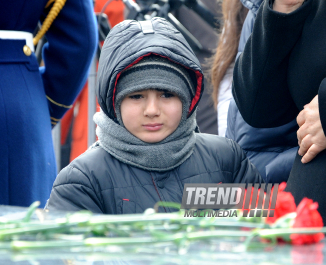 Azerbaijani public reveres memory of Khojaly genocide victims. Baku, Azerbaijan, Feb.26, 2015