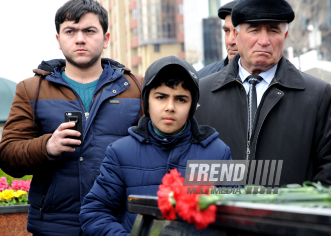 Azerbaijani public reveres memory of Khojaly genocide victims. Baku, Azerbaijan, Feb.26, 2015