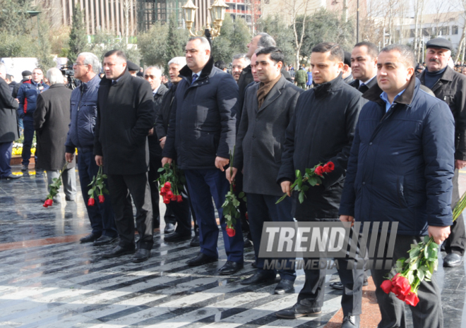 Azerbaijani public reveres memory of Khojaly genocide victims. Baku, Azerbaijan, Feb.26, 2015