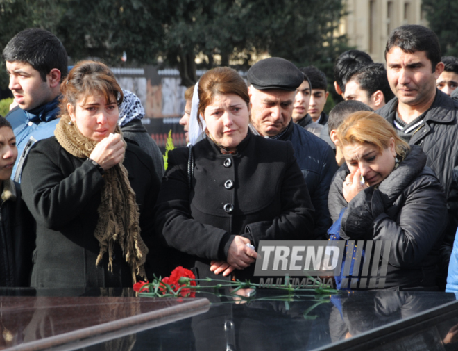 Azerbaijani public reveres memory of Khojaly genocide victims. Baku, Azerbaijan, Feb.26, 2015