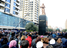 Azerbaijani public reveres memory of Khojaly genocide victims. Baku, Azerbaijan, Feb.26, 2015