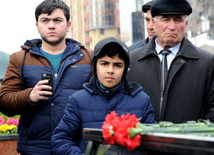 Azerbaijani public reveres memory of Khojaly genocide victims. Baku, Azerbaijan, Feb.26, 2015