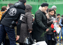 Azerbaijani public reveres memory of Khojaly genocide victims. Baku, Azerbaijan, Feb.26, 2015