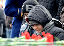 Azerbaijani public reveres memory of Khojaly genocide victims. Baku, Azerbaijan, Feb.26, 2015