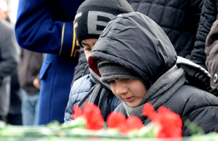 Azerbaijani public reveres memory of Khojaly genocide victims. Baku, Azerbaijan, Feb.26, 2015