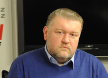 "Dəyirmi masa" iştirakçısı, Bakıdakı pravoslav kilsəsinin nümayəndəsi, protoierey Konstantin Fominov. Trend BİA, Bakı, Azərbaycan, 03 mart 2015  