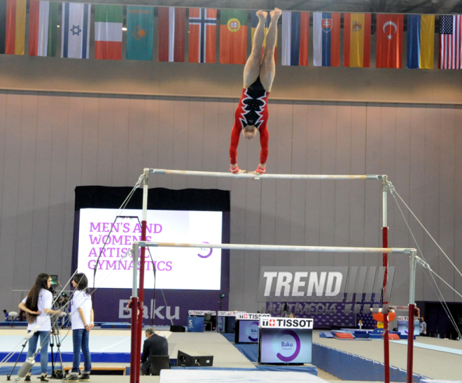 Gimnastika növləri üzrə birgə açıq Azərbaycan çempionatı. Bakı, Azərbaycan, 04 mart 2015