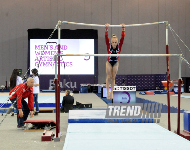 Gimnastika növləri üzrə birgə açıq Azərbaycan çempionatı. Bakı, Azərbaycan, 04 mart 2015