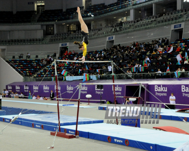 Gimnastika növləri üzrə birgə açıq Azərbaycan çempionatı. Bakı, Azərbaycan, 04 mart 2015