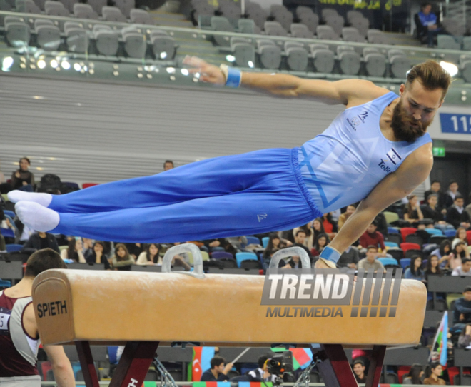 Gimnastika növləri üzrə birgə açıq Azərbaycan çempionatı. Bakı, Azərbaycan, 04 mart 2015