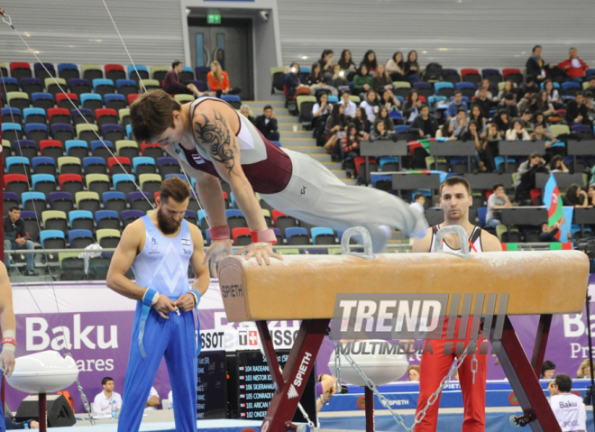 Gimnastika növləri üzrə birgə açıq Azərbaycan çempionatı. Bakı, Azərbaycan, 04 mart 2015