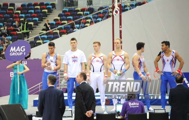 Gimnastika növləri üzrə birgə açıq Azərbaycan çempionatı. Bakı, Azərbaycan, 04 mart 2015